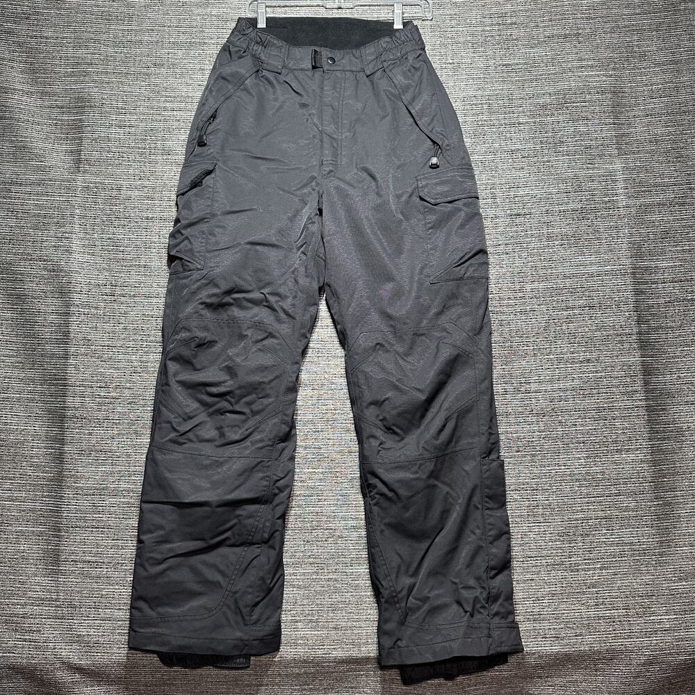 Fera Pants Adult Size M (34x30) Black Snow Ski Cargo Poackets Nylon